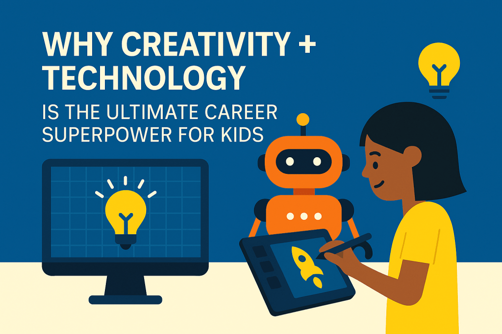 Why Creativity + Technology Is the Ultimate Career Superpower for&nbsp;Kids